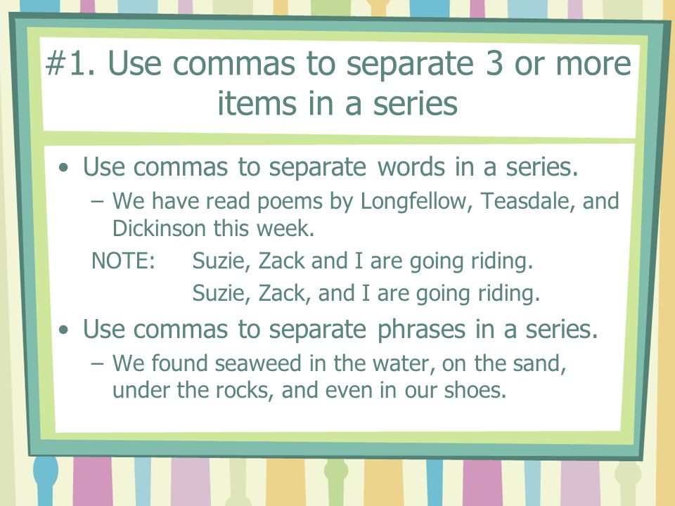 commas-in-a-series-third-grade-ladybugs